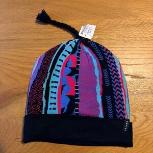 NEW Zumiez Empyre knit hat beanie fall winter cold weather unisex colorful